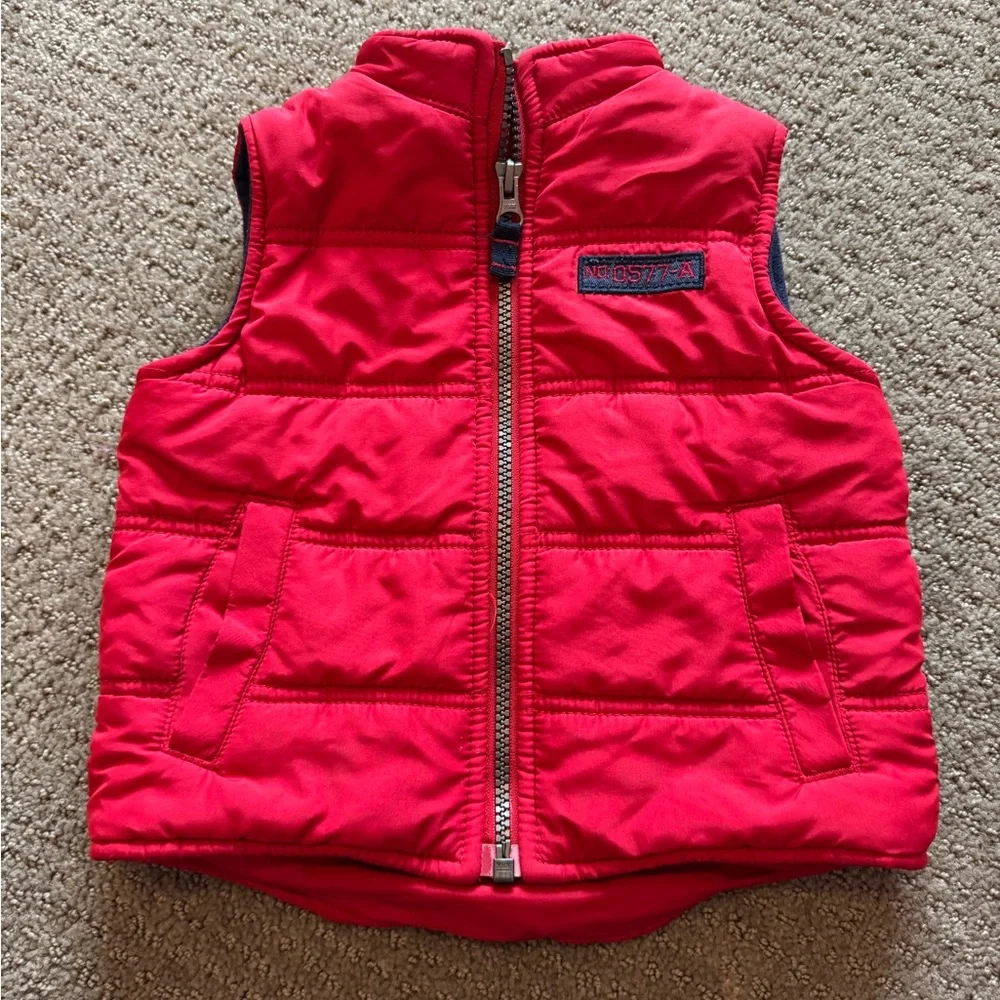 Carters 18 month Red Kids Puffer Vest